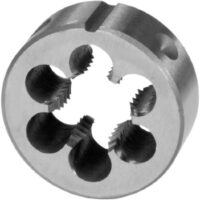 Ruko Terrax Schneideisen DIN 22568 Geschliffen M20, hochwertiges Werkzeugstahl HSS, präzise und genaue Arbeit, geschliffene Optik für maximale Präzision
