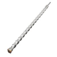 SDS Plus Bohrer 16 x 600 mm, Hammerbohrer mit Vollhartmetall Schneiden, Betonbohrer zum Bohren in Stein, Beton, Naturstein und Ziegelmauer