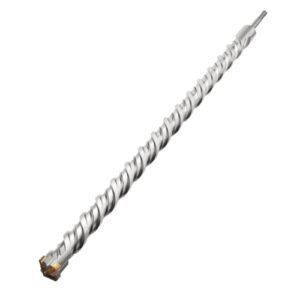 SDS Plus Bohrer 16 x 600 mm, Hammerbohrer mit Vollhartmetall Schneiden, Betonbohrer zum Bohren in Stein, Beton, Naturstein und Ziegelmauer