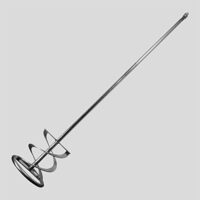 SDS Plus Rührer mit 120 mm Durchmesser und 600 mm Länge für Mörtel und Materialbearbeitung