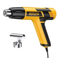 Multifunktionales Heißluftföhn für DIY-Projekte, 600W, Dual Temperatur, Überlastungsschutz und Keramik-Heizkern