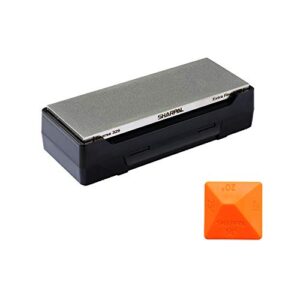 Diamant-Schleifstein mit Aufbewahrungsbox und rutschfester Basis für Messerschärfen