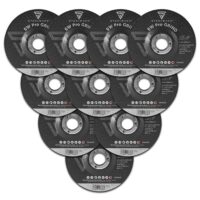 STAHLWERK SW Pro Grind Schruppscheibe Ø 125 mm, hohe Abtragleistung, optimale Schruppeigenschaften, 10er Set