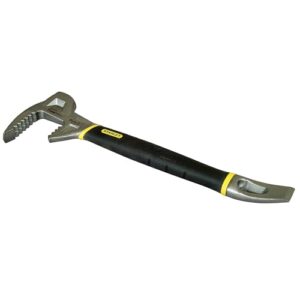 STANLEY FatMax Abbruchwerkzeug, 4-in-1 Werkzeug mit Nagelschlitz und Backen für Hölzer, ideal für Abbrucharbeiten und Demontagearbeiten
