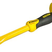 STANLEY FatMax Präzisionsflachmeißel mit Handschutz, 25 mm Klingenbreite, Chrom-Vanadium, gehärtet und vergütet, zum Schneiden und Bearbeiten von Fliesen, Beton und Stein