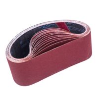 Schleifbänder 75 x 533 mm, Schleifband Set mit verschiedenen Korngrösen für Bandschleifer und Schleifmaschine