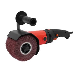 Elektrische Satiniermaschine mit hoher Leistung, ideal für Heimwerker und Profis. Polieren, Schleifen und Bearbeiten von Metallen wie ABS, Edelstahl und Aluminiumlegierungen.