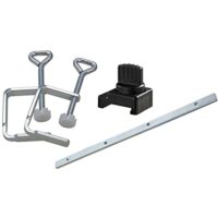 Scheppach Zubehör Set für Tauchsäge/Handkreissäge PL55 & PL75, Rückschlagsicherung, 2 x Schraubzwingen und Schienenverbinder