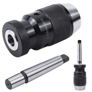 Hochwertiges Schnellspannbohrfutter B16 für Drehbank-Bohrfutter oder Drehmaschine mit Präzisionsbohrfutter und Mk2 Kegeldorn.