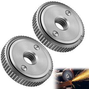 2 Stücke Schnellspannmutter für M14 Winkelschleifer, ideal für Makita Decker Flex Metabo Hitachi und andere Hersteller