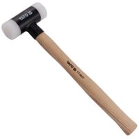 Schonhammer Rückschlagfrei 40mm Kunststoff Schutz Hammer, 340mm Länge, ideal für Heimwerker und Handwerker