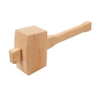 Hochwertiges Klopfholz von Silverline mit Schlagfläche 115 mm für Dübeln einführen und Holz zusammenschlagen