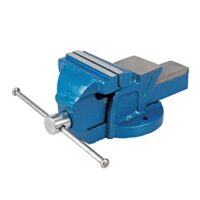 Ingenieurs-Schraubstock von Silverline, 4,5 kg, 100 mm, Gusseiserner Schraubstock mit hoher Präzision und Zuverlässigkeit