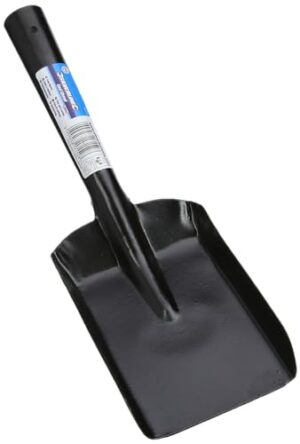 Silberne Kohlenschaufel 110 mm von Silverline, hochwertige Qualität, Ganzstahlkonstruktion, minimiert Verschleiß und erleichtert die Arbeit