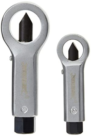 Silverline PC70 Mutternsprenger, Werkzeug zum Entfernen von korrodierten und gerosteten Muttern, 2-teiliger Satz mit Größen 2-15 mm und 15-22 mm