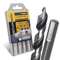 Hochwertige Spiralbohrer für Stahl, Baustahl, Aluminium und Buntmetalle mit 5 Bohrdurchmessern von Ø4-10 mm. Ideal für Bleche, Profile und mehr.
