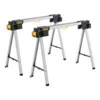 Stanley FATMAX 900 kg Metall-Klappsägepferd, Tragbare und langlebige Werkbanklösung mit Metallbeinen für Heimwerker und Profis