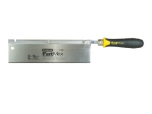 Stanley FatMax Feinsäge, umlegbar, extra breites Blatt, Rücken stahlverstärkt, ergonomischer Handgriff