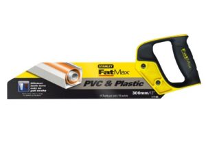 Stanley FatMax Kunststoff-Säge mit feiner Verzahnung, 11 Zähne/Inch und 300 mm Blattlänge