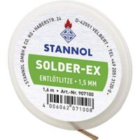 Hochwertige Entlötkupfergeflechte für schnelles und gleichmäßiges Löten, halogenfreies Flussmittel, geeignet für Reparatur von Lötstellen
