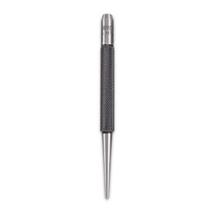 Starrett 117A Körner mit runden Schaft und konischer Spitze, ideal für Vorklopfen von Metall oder Bearbeiten von Holz