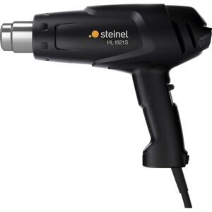 Steinel Heißluftpistole HL 1821 S, 2-Stufen-Gebläse, Thermosicherung, 2,2 m Kabel, Heißluftfön für Haushalt und Werkstatt
