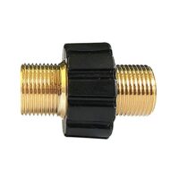 Hochwertiger Schnellverbinder für Hochdruckreiniger und Schläuche mit M22 x 1,5 mm Armatur, Messing-Produkt, Kompatibilität mit Kärcher K, HD und HDs Serie