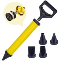VAZILLIO Fugenpistole für Mörtel - Perfekt für Ihren DIY-Projekt, Fugenpistole mit 4 Düsen, hochwertiges Werkzeug für Mörtel-DIY-Projekte