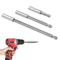 Verlängerungshalter für Bohrer mit magnetischem Sechskant-Schaft - 3er Set - ideal für Schraubendrehen und Bohren