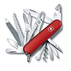 Schweizer Taschenmesser mit 24 Funktionen, Handyman, Swiss Army Knife, Multitool, Kombi-Zange, Holzmeissel und Schere