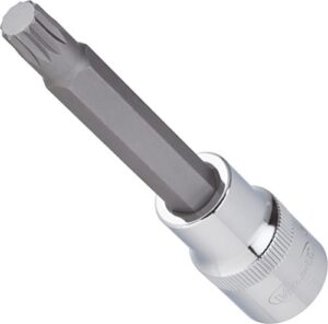 Vigor XZN-Schraubendreher-Einsatz mit Schlüsselweite 12 mm und Länge 100 mm, perfekt für Werkzeugkoffer