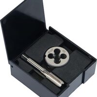 Vökel Angler Set mit HSS Gewindeschneider, ideal für Anfänger und Fortgeschrittene, hochwertige Materialien aus Werkzeugstahl