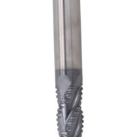 Effizienter Metallabbau mit Vollhartmetall-Schruppfraser 4 Zähne, AlTiN-Beschichtung und geeignet für HPC (10mm)
