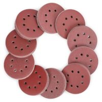 Hochwertiges Schleifpapier mit Kornung 60/80/100/150/180/240/320/400/600, ideal für Exzenterschleifer, 150 Stück