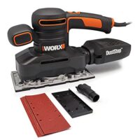 Handlicher Schleifer mit DUSTSTOP Mikrofilter für ein sauberes Arbeiten - Großer Schwingkreis & einfache Bedienung