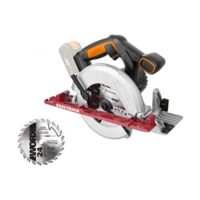 WORX WX530.9 Akku-Handkreissäge 20V - Profi Kreissäge mit Absaug-Adapter für Heimwerker und Schnitte auf Gehrung