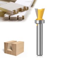 Schwalbenschwanz Fräser mit 8mm Schaft, ideal für Holzbauprojekte und Dovetail-Joionten
