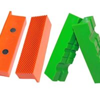Weiche Schraubstock-Schutzbacken aus TPU-Kunststoff, magnetisch, 100MM-125MM, 4er-Set, für empfindliche Gegenstände und beschädigungsfreie Montage und Reparaturen geeignet
