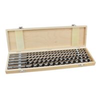 Professionelles Schlangenbohrer Set für präzise und tiefgreifende Bohrungen in Holz, 6-tlg. Holzbohrer mit Spiralbohrern Ø 6-25 mm, Gewindespitze für exakte Bohrergebnisse