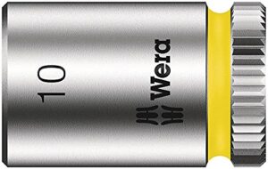 Hochwertiger Zyklop Steckschlüsseleinsatz 8790 HMA von Wera mit 1/4"-Antrieb und 10,0 mm Größe für Handwerker