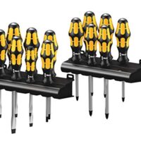 Wera Big Pack 900 Schraubendreher Set Kraftform - Schraubmeißel und Rack, 13-teilig, 05133285001