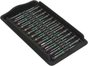 Wera 05134000001 Kraftform Micro Big Pack 1 Schraubendrehersatz, 25-teilig - umfangreiches Set an Schraubendrehern für verschiedene Anwendungsbereiche geeignet, robuste und kompakte Rolltasche