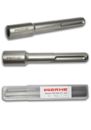 Erdnageleintreiber zum Einstecken von Tiefenerder Erder Erdung Staberder – – Jack Hammer Picket Pfosten Driver Treiber für SDS MAX Bohrmaschinen
