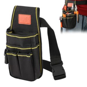 Werkzeugtasche, 600D Oxford Tuch, wasserdicht, mit 15 Lagerorten für Tischler, Gärtner, Dachdecker, Handwerker, Klempner und Elektriker