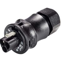 Wieland RST20i3 Steckverbinder, 3-polig, Schraubanschluss, für Leitungen 0,75-6 mm², IP 66/68 (3m; 2h) geeignet, Wiederverwendbarkeit