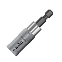 Magnetischer Bit-Halter für Akkuschrauber, Wiha Bithalter MagicFlip Force mit Ringmagnet und Universalhalter 62 mm.