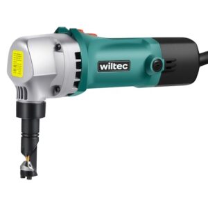 Blechknabber 500 W mit Schnitttiefe bis 2,5 mm, Blechnibbler mit um 360° drehbarem Knabberkopf