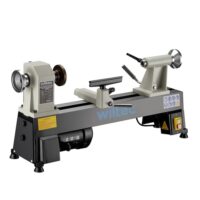 Drechselmaschine mit Planscheibe, Drehbank für Holz bis 457 mm Länge, variablen Drehzahl von 600-2800 U/min