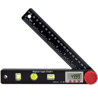 Digitales Winkelmessgerät mit LCD-Anzeige, 999.9° Messbereich, Goniometer für Innen- und Außenwinkel, ideal für Holzbearbeitung und weitere Bereiche
