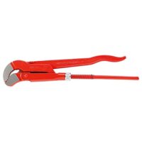 Hochwertige Winkelrohrzange mit Chrom-Vanadium-Stahl, 7,62 cm Länge und 110 mm Spannweite